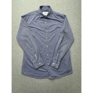 Mizzen+Main Blue Casual Button Down Shirt